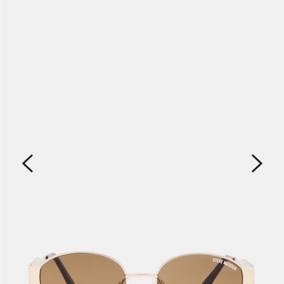 Steve Madden Gold and Black Sunglasses - Picture 10 of 11